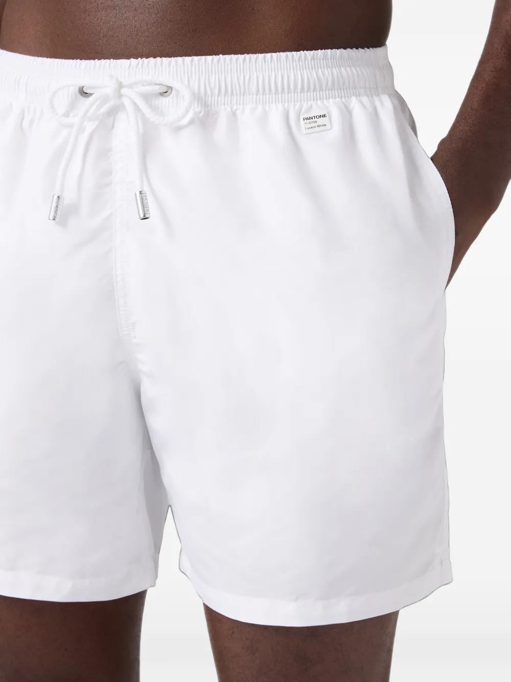 MC2 Saint Barth Zwembroek met print Wit