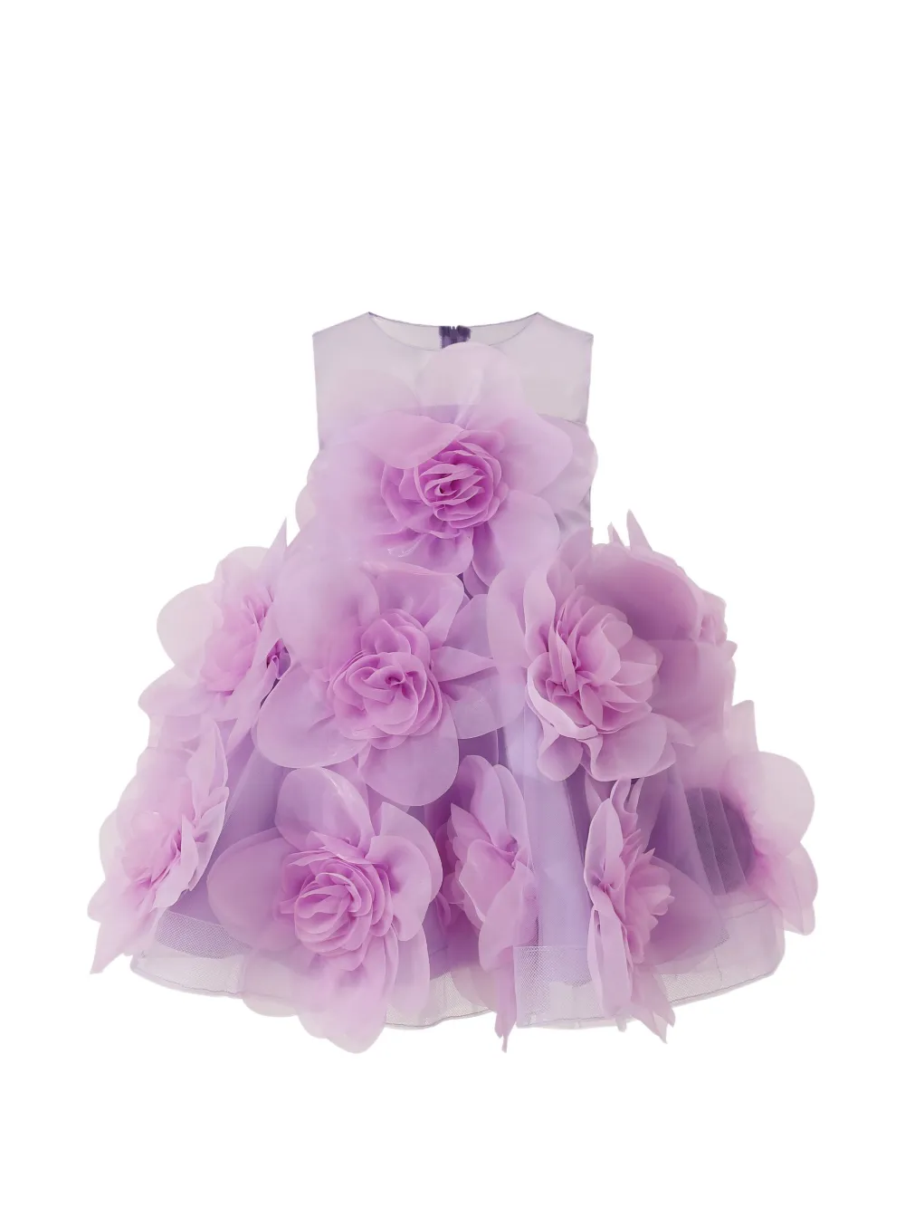 Tulleen embellished sleeveless dress - Viola