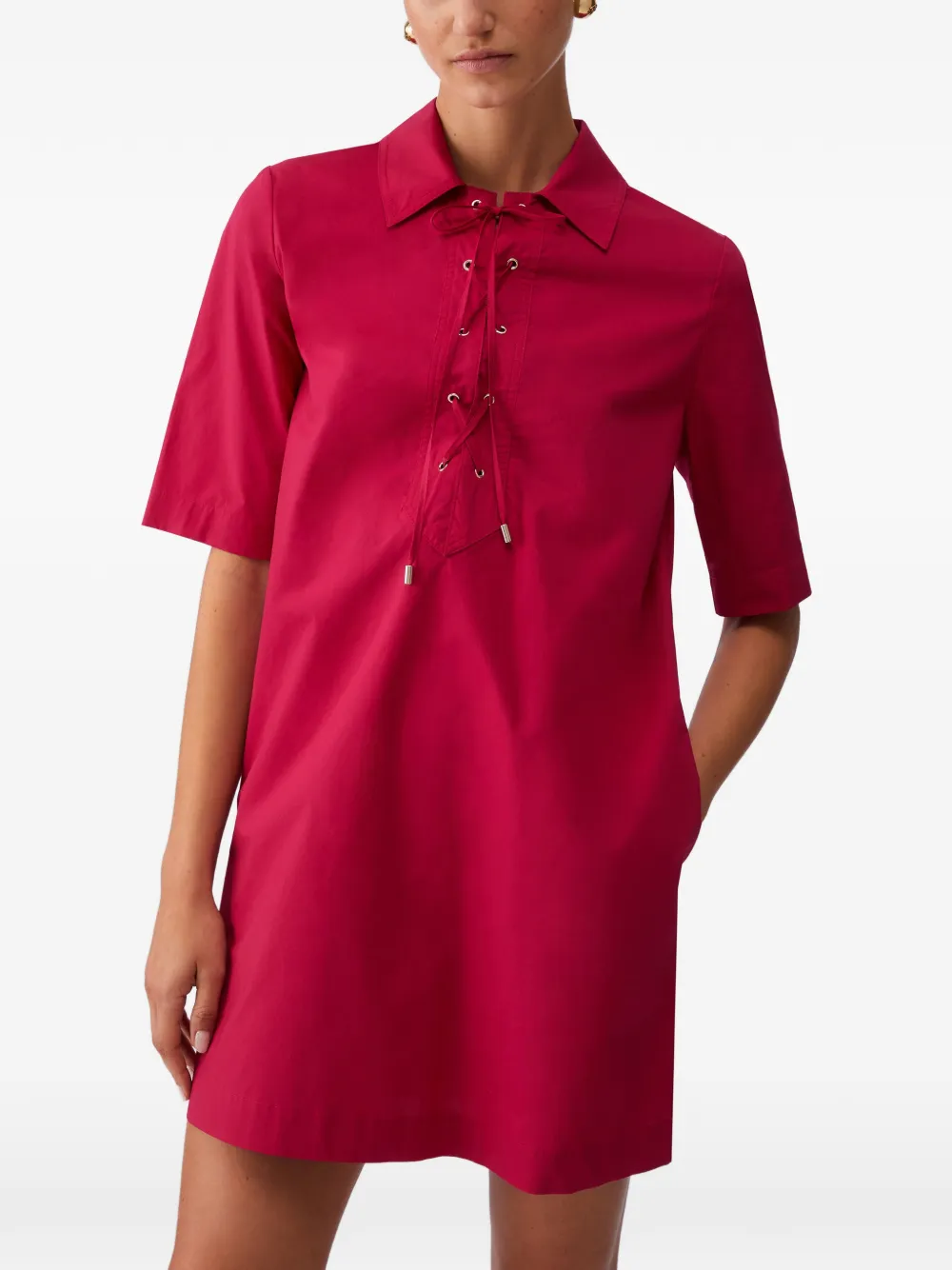 LIU JO Popeline mini-jurk Roze