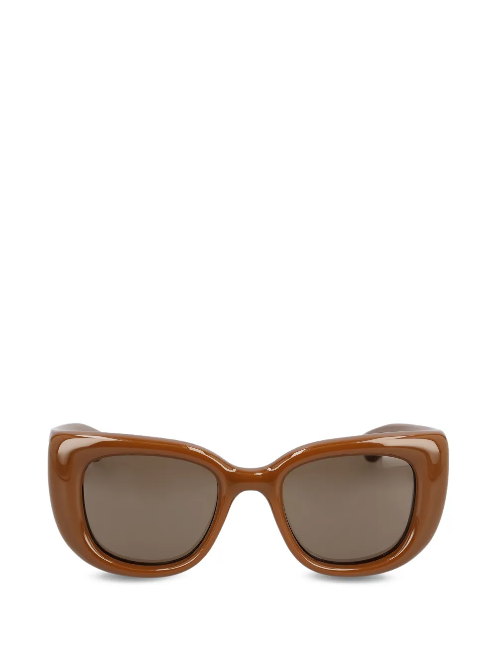 Saint Laurent butterfly sunglasses - Braun