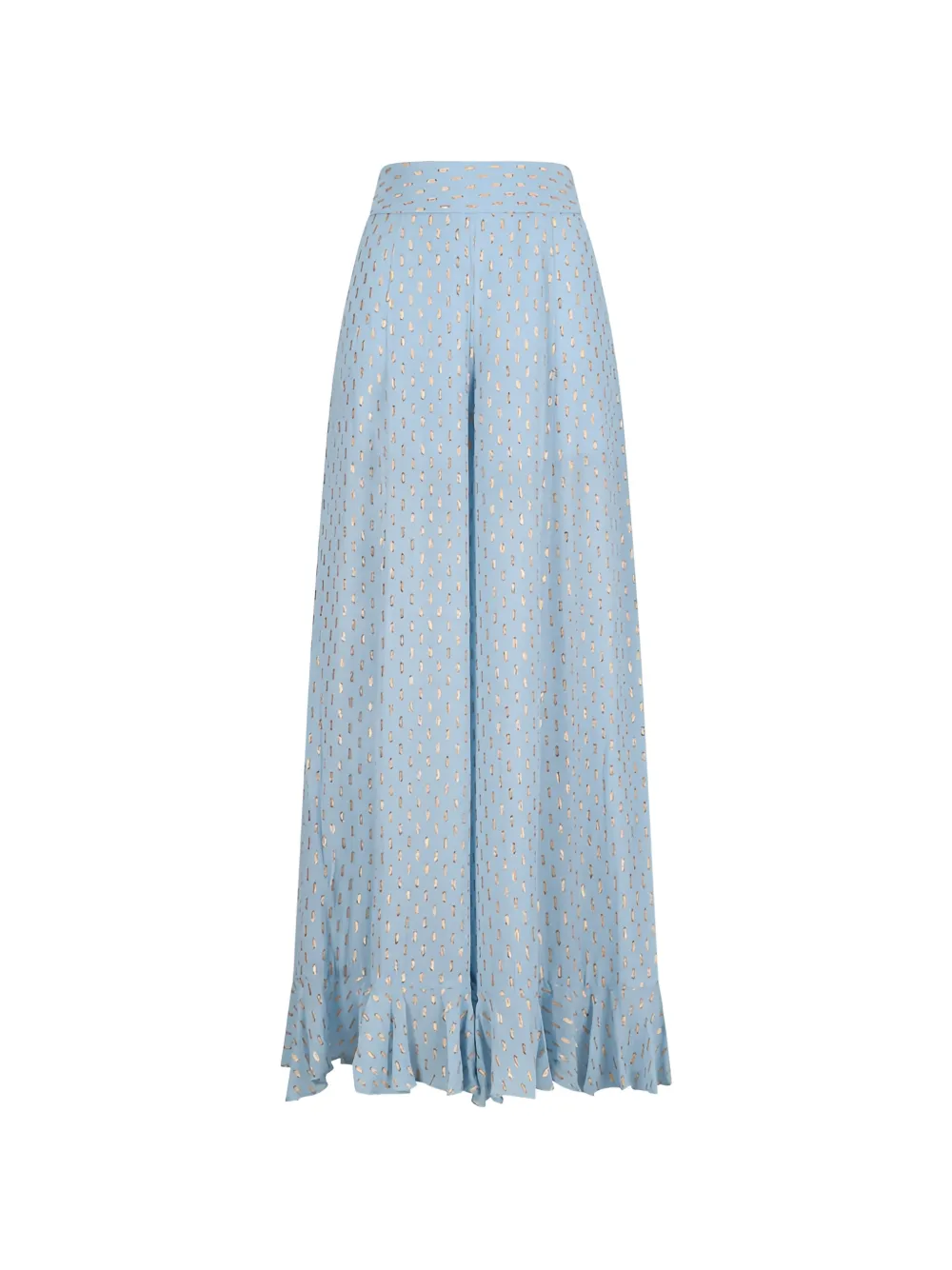 ZIMMERMANN ruffled trousers - Blue