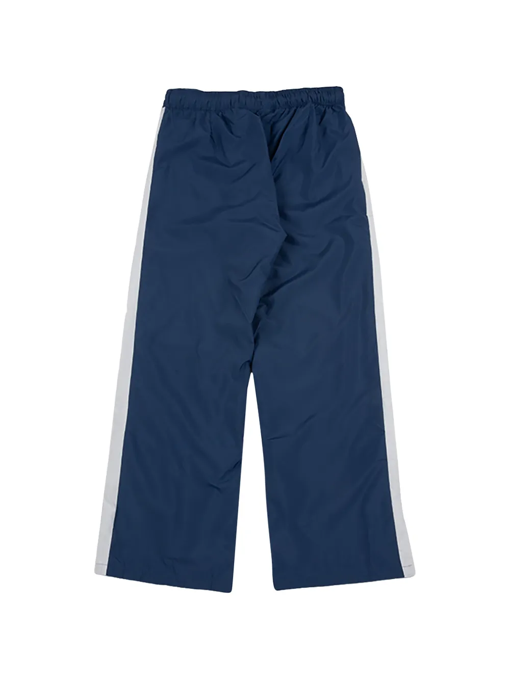 Nike Mid waist broek met open afwerking Blauw