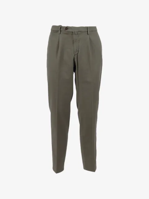 Briglia 1949 pleated twill trousers