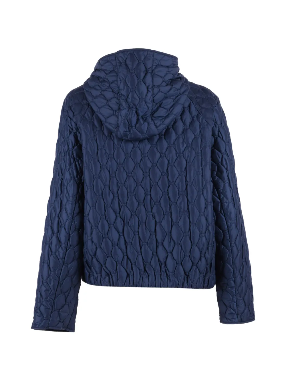  Duno Quilted Hooded Jacket - Blue 