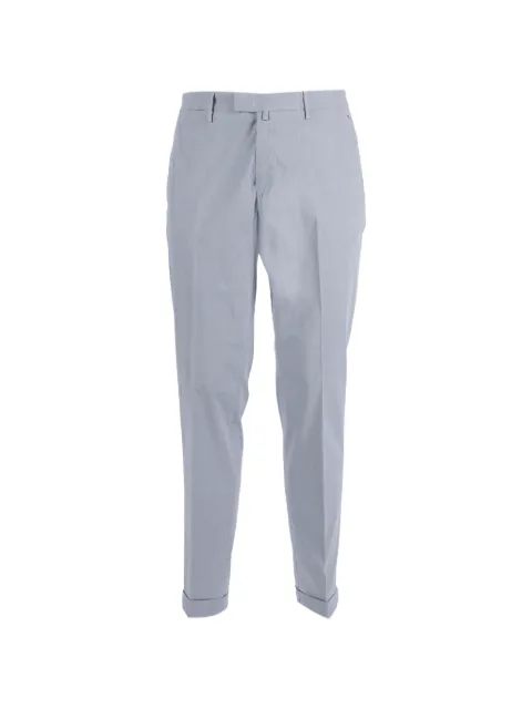 Briglia 1949 pressed-crease turn-up trousers