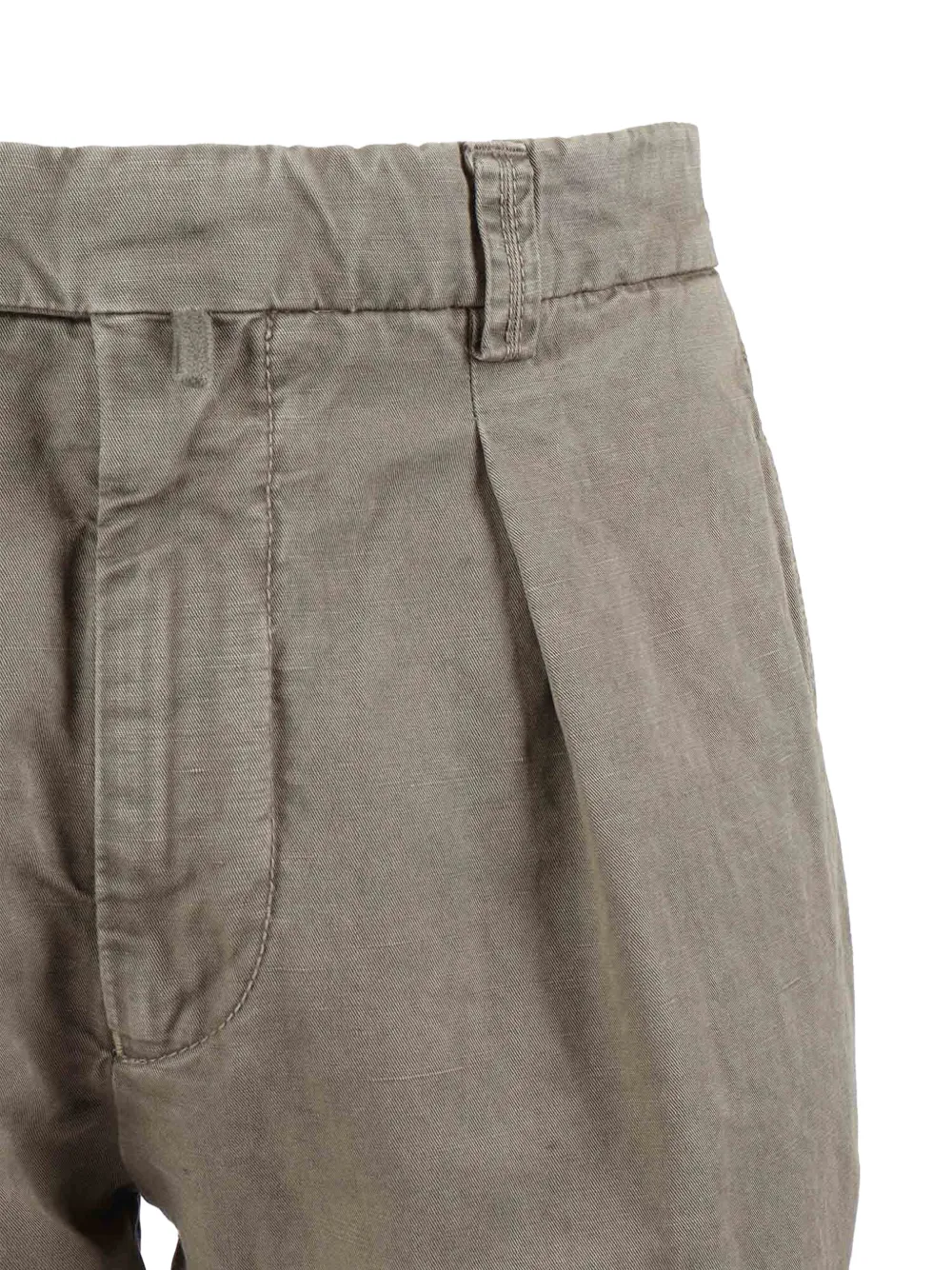  Berwich Pleated Trousers - Green 
