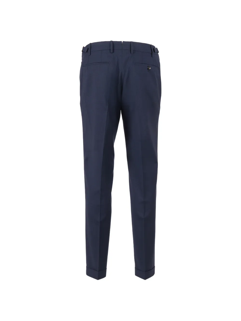 Berwich Wollen plooibroek Blauw