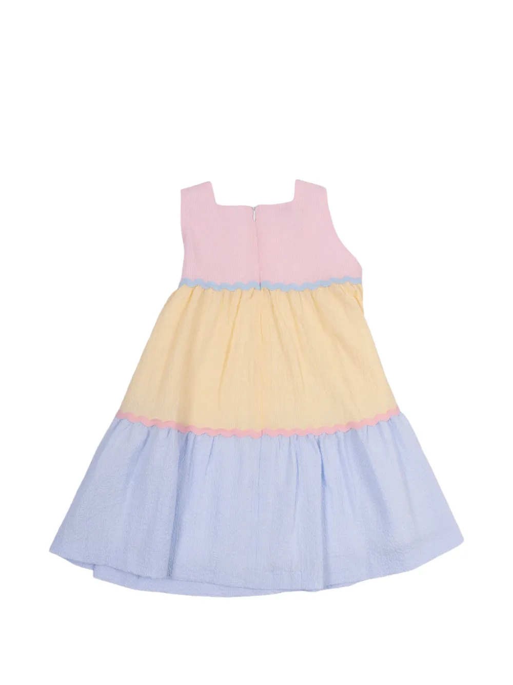 Paz Rodriguez Candy ric-rac jurk Blauw