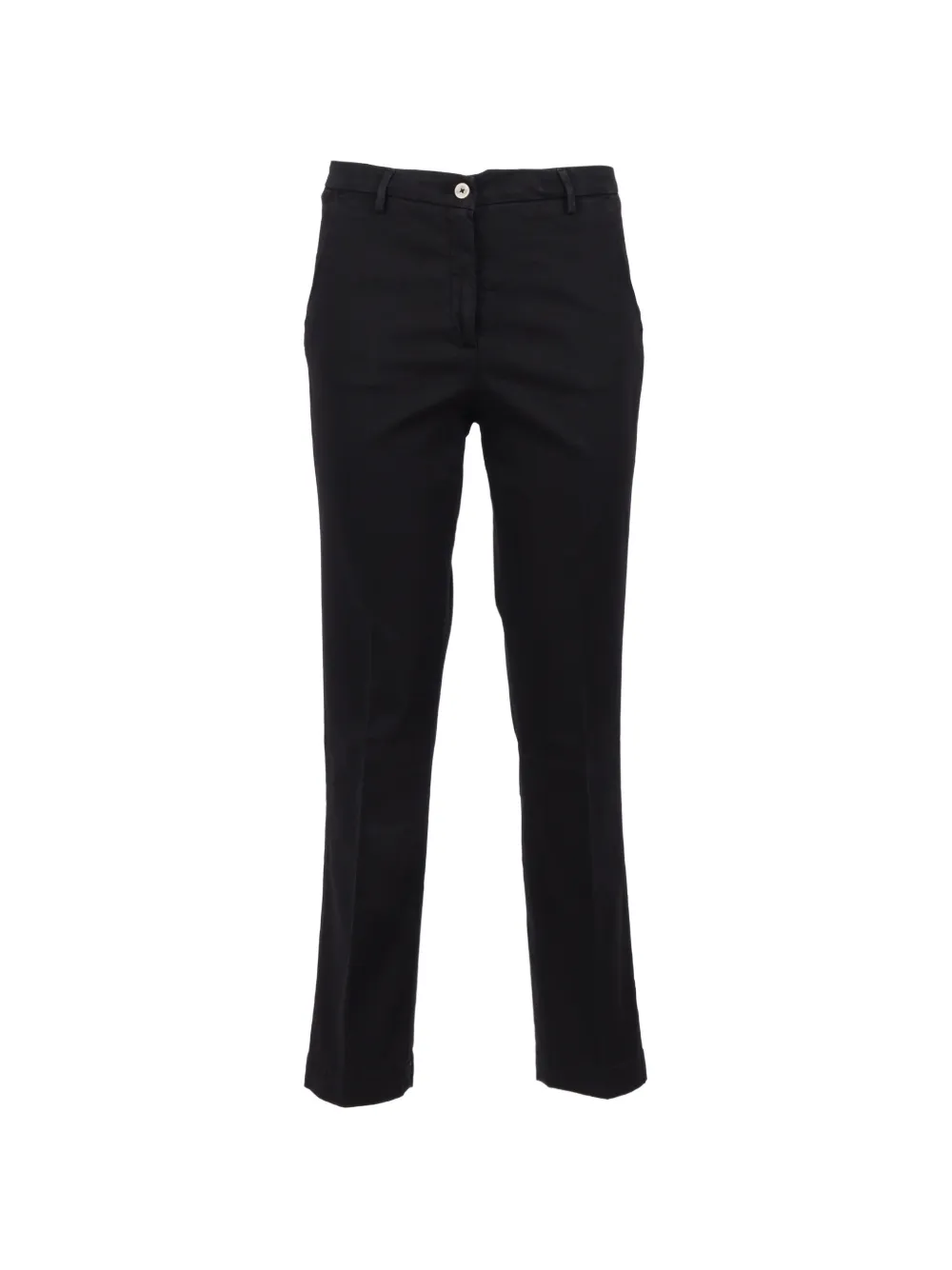 Briglia 1949 Button Straight Trousers In Black