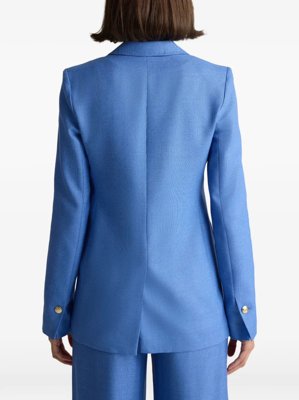 St. John Blazer met lange mouwen Blauw