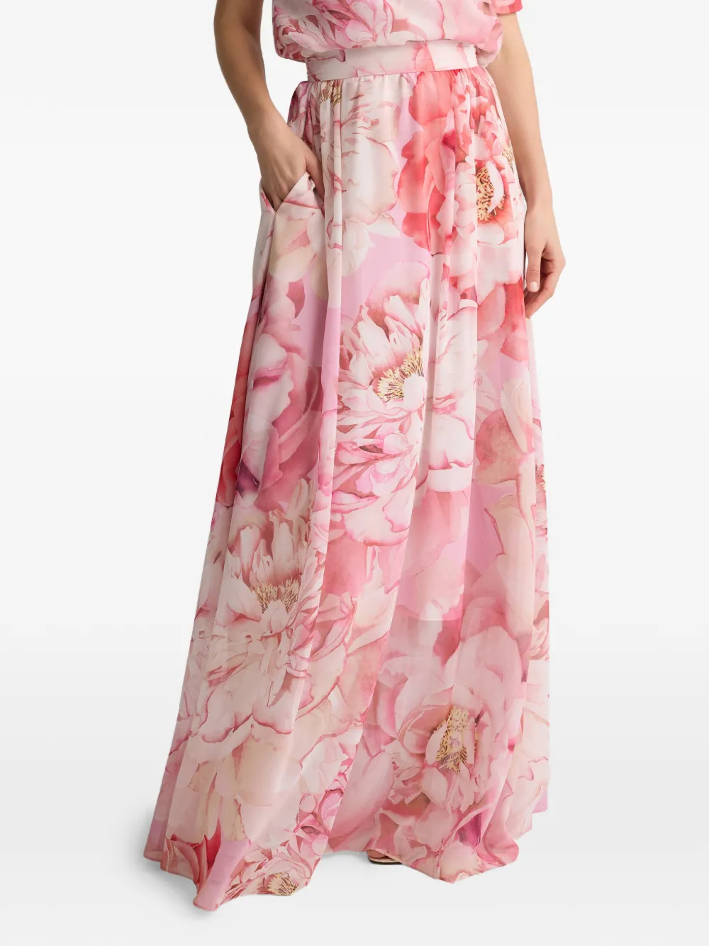 Bethany Floral-Print Skirt
