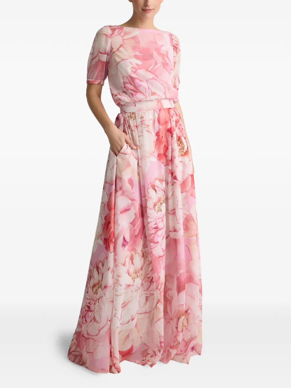 Bethany Floral-Print Skirt