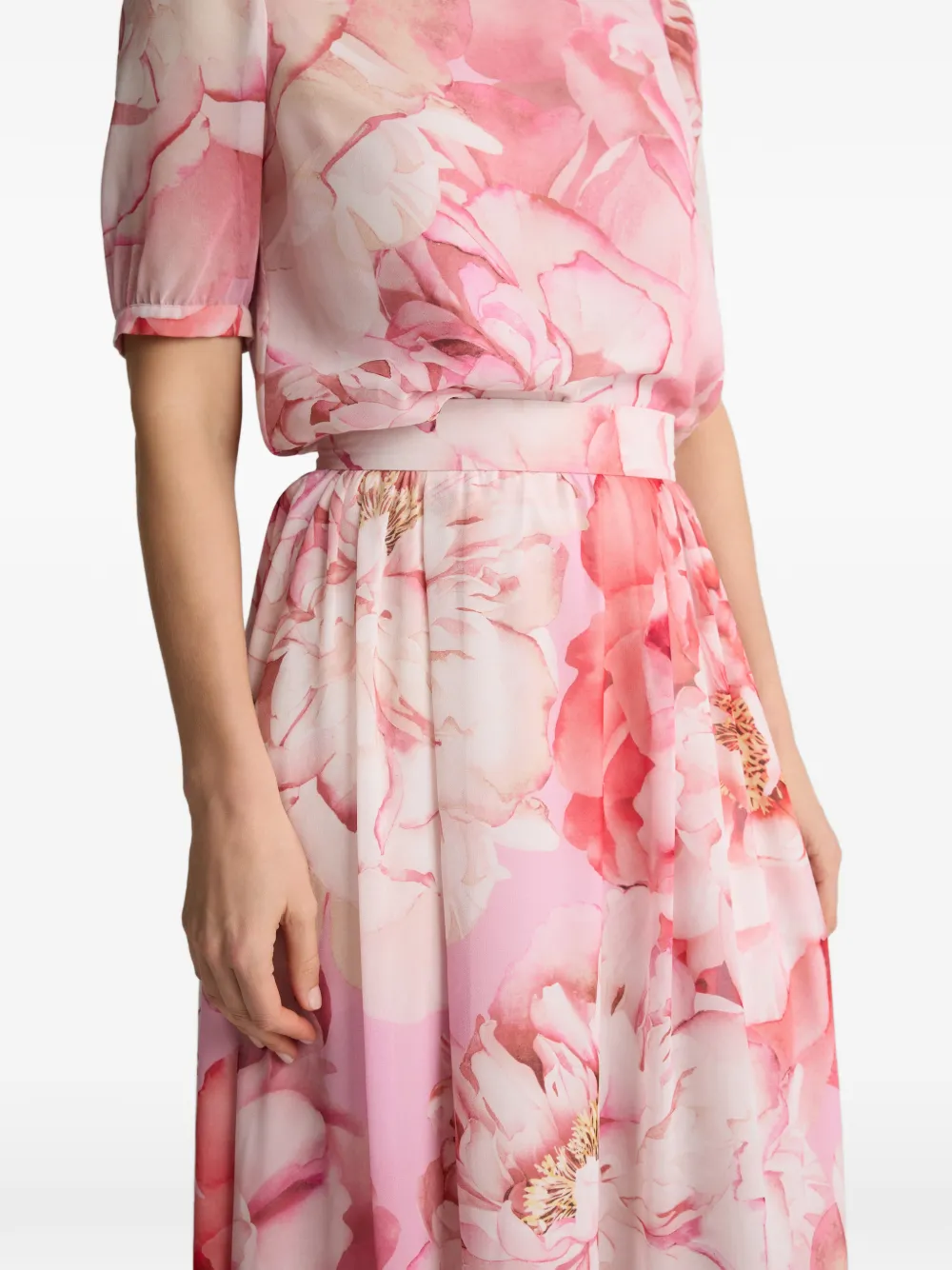 Bethany Floral-Print Skirt