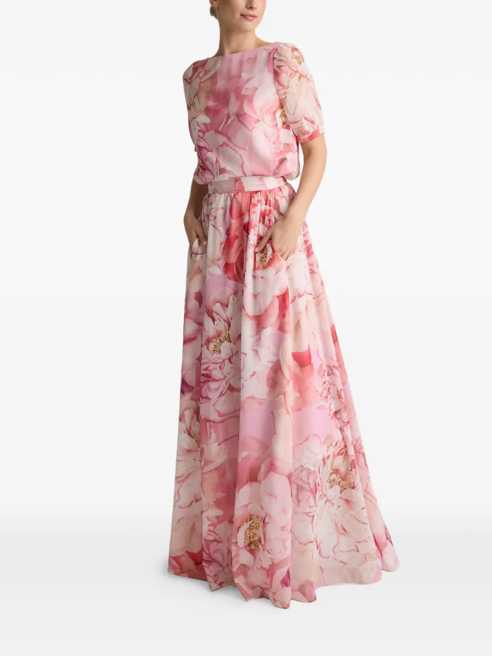 Bethany Floral-Print Skirt