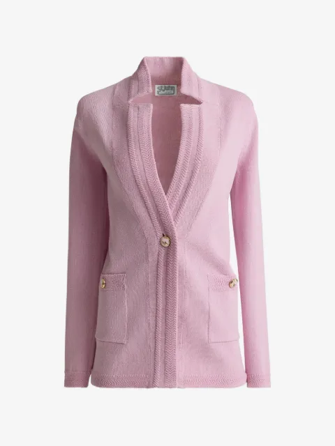 St. John pocket button knit jacket