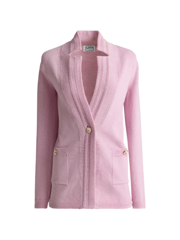 St. John ポケット ボタン ジャケット | ピンク | FARFETCH JP