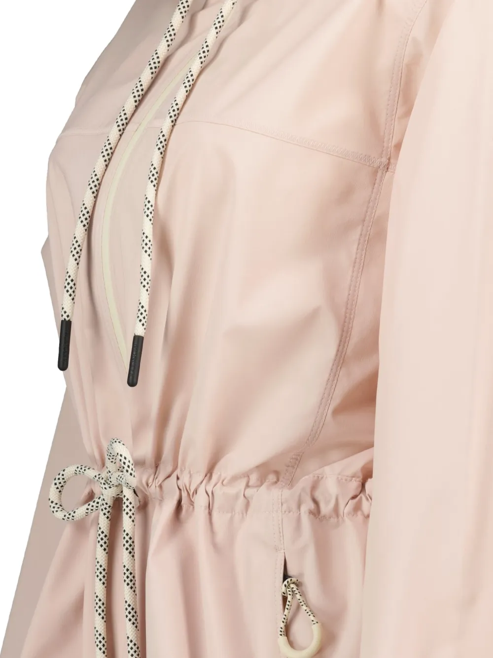 Soulare removable-hood jacket