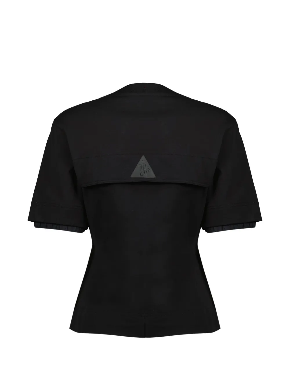 Moncler Grenoble T-shirt met logo Zwart
