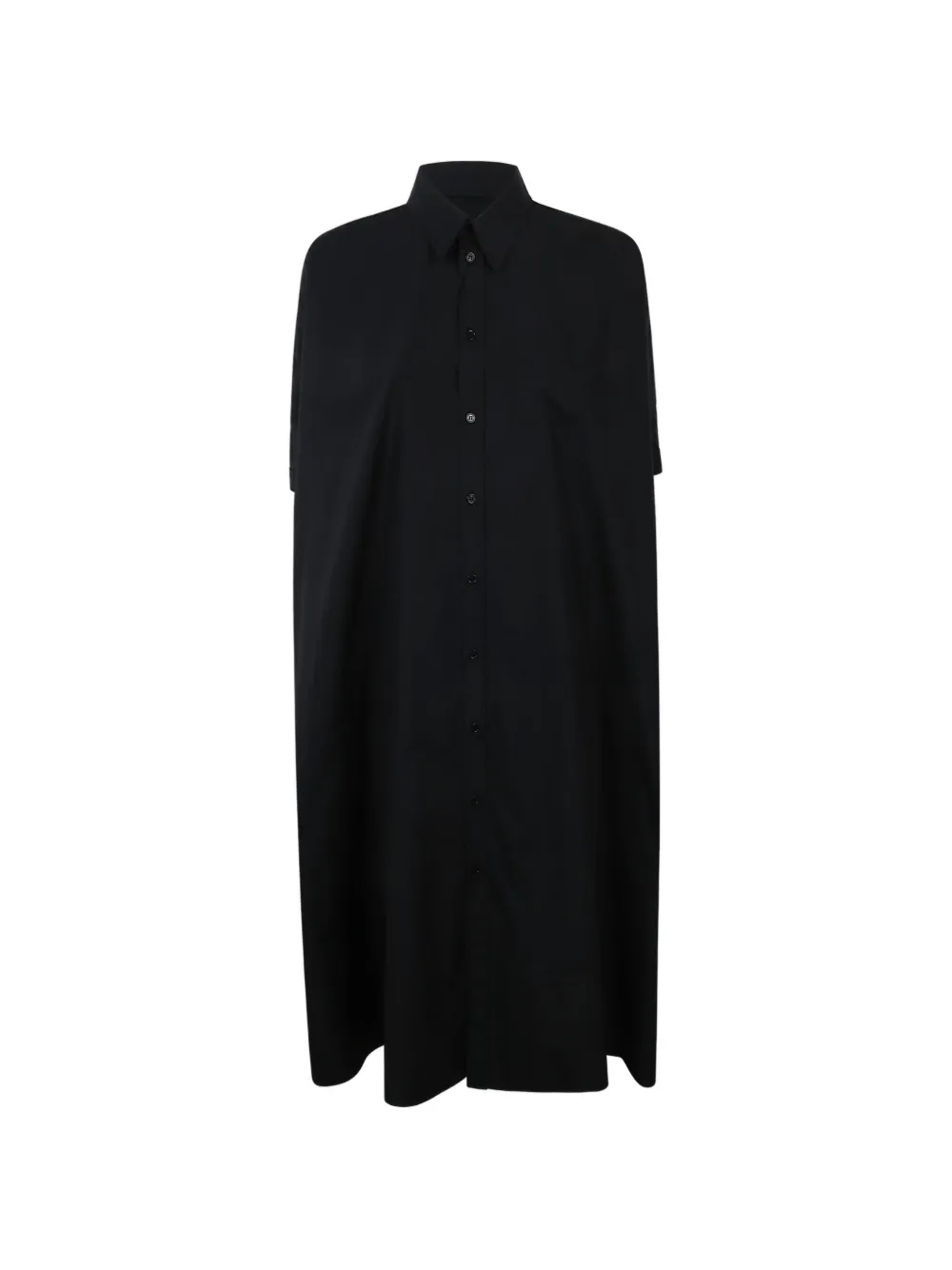 MM6 Maison Margiela buttoned midi dress - Nero