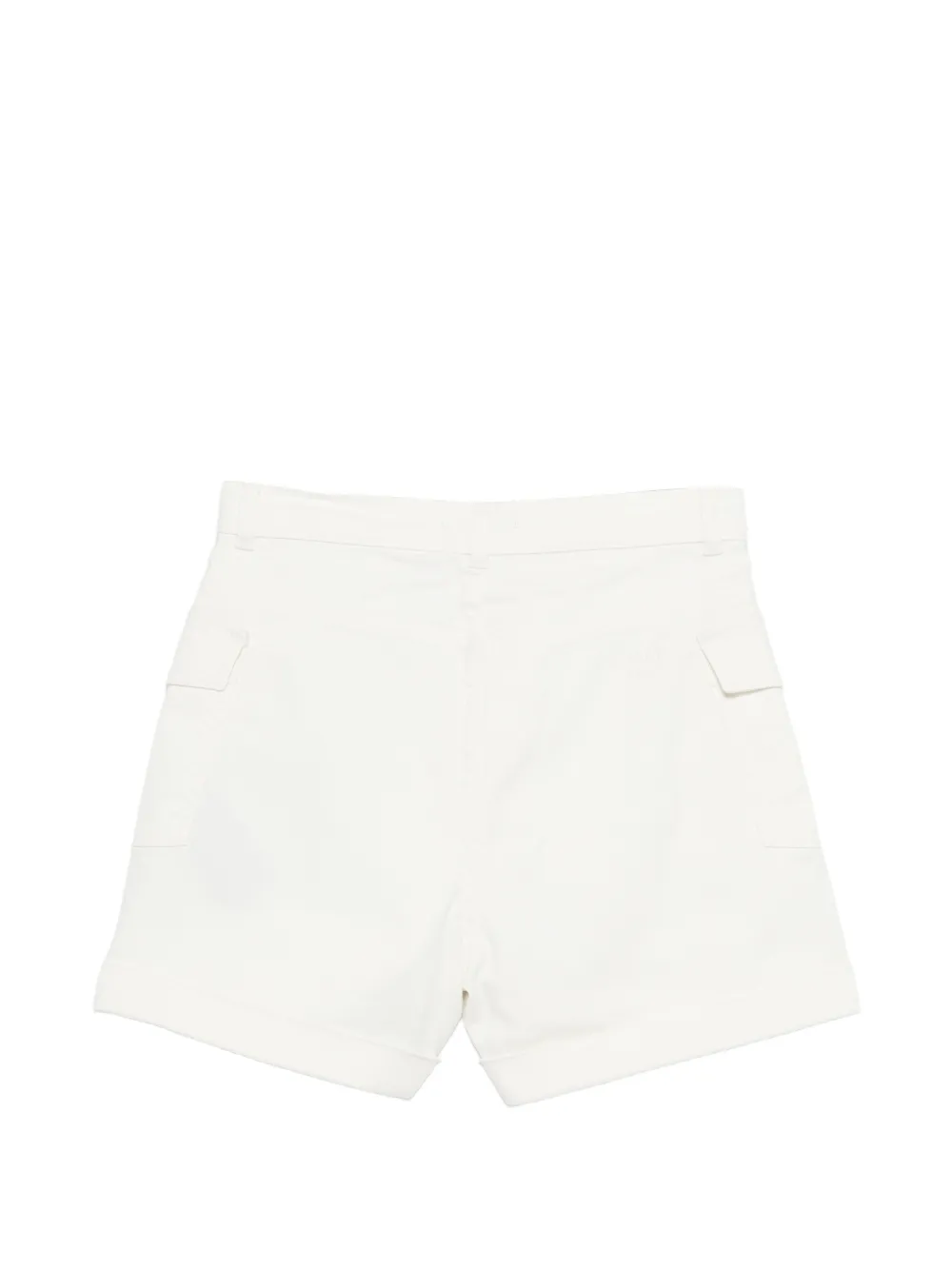 Balmain Kids Cargo spijkershorts Wit