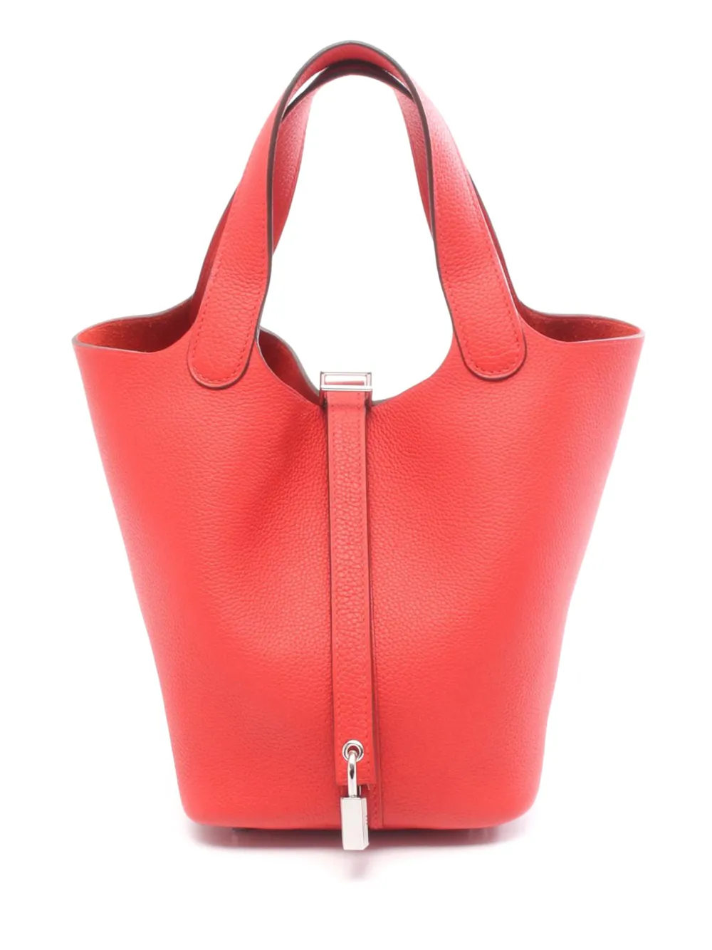 Hermès Pre-Owned 2020 Clemence Picotin Lock 18 handbag - Rosso