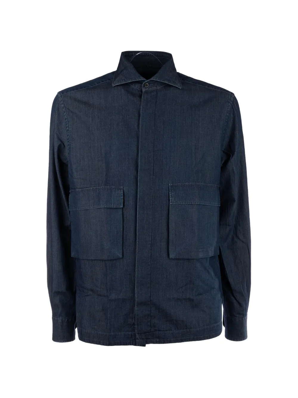 Corneliani pocket shirt - Blu