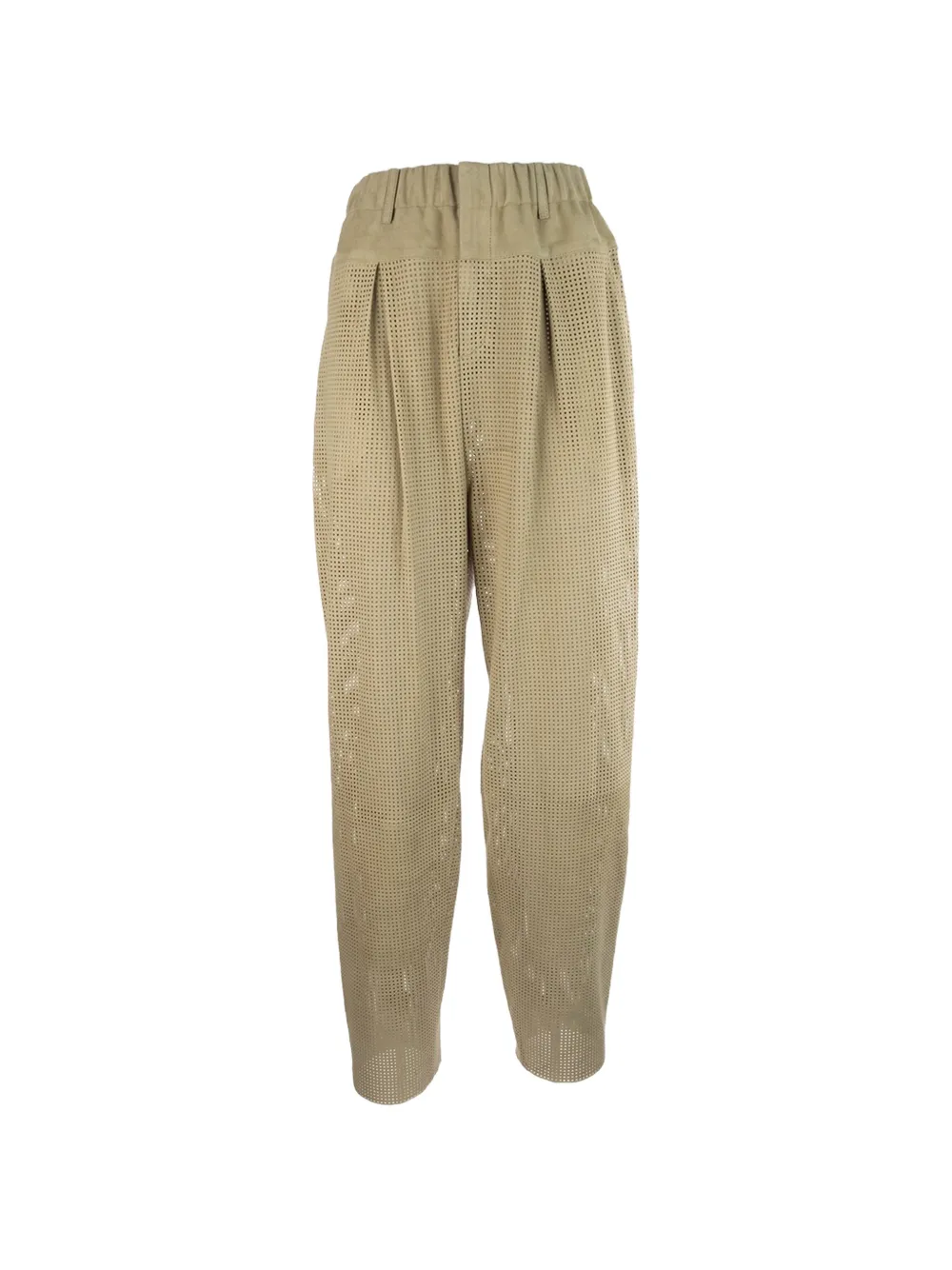 Fabiana Filippi perforated trousers - Nude