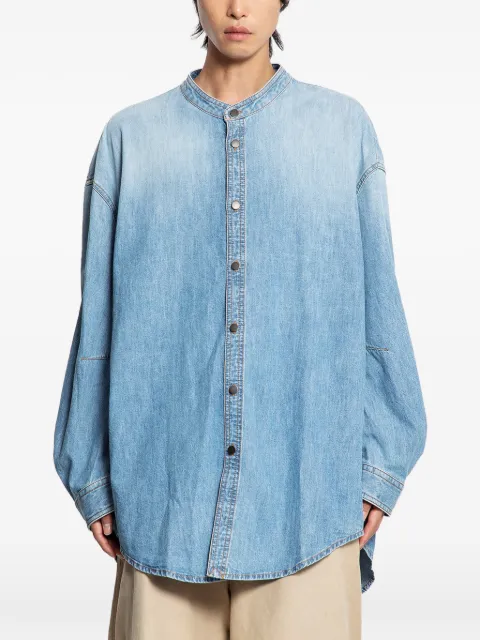 Hed Mayner oversized denim shirt