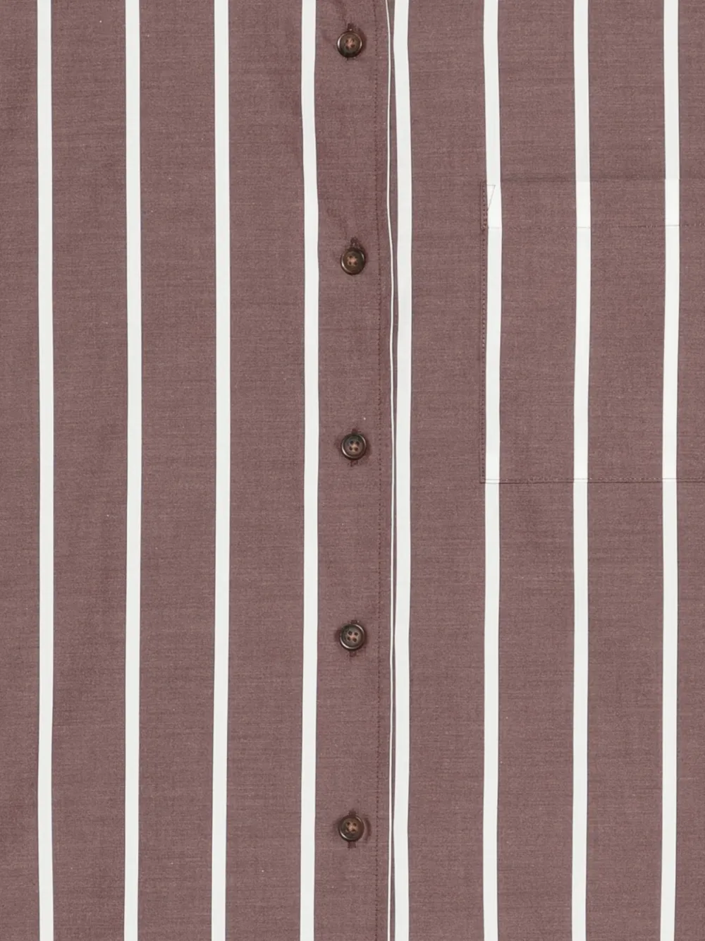  Rag & Bone Striped Pocket Shirt - Brown 
