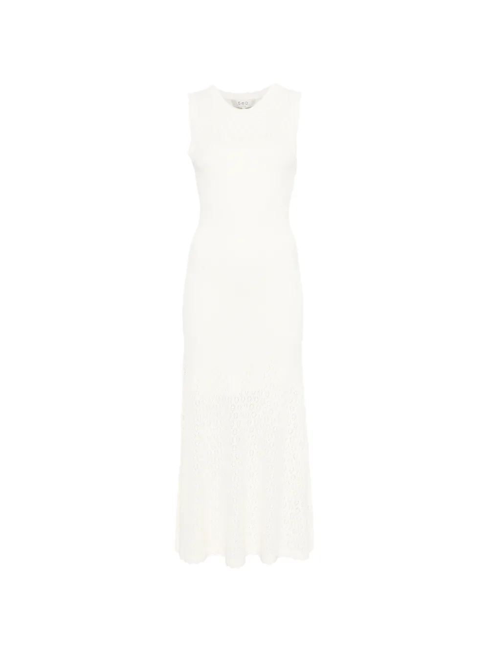 Sea Georgia knit maxi dress - Toni neutri