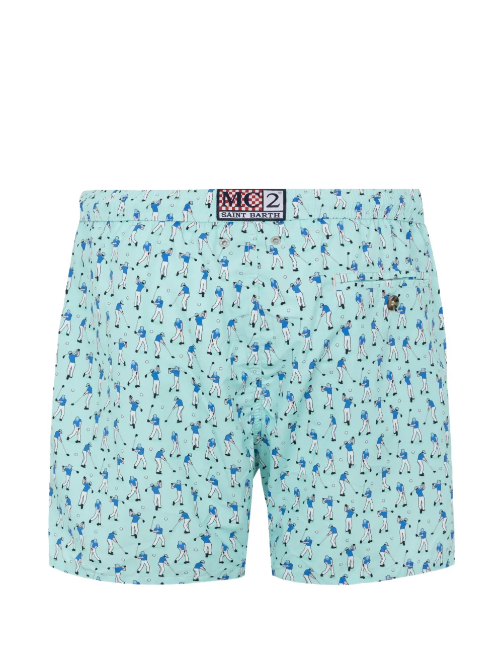 MC2 Saint Barth Lichtgewicht zwembroek Blauw