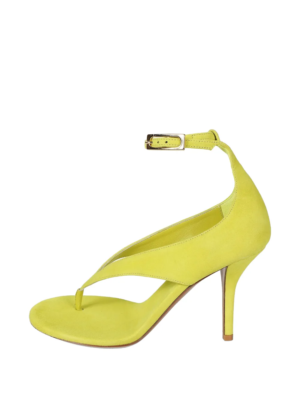 GIABORGHINI Alice sandalen met bandje Geel