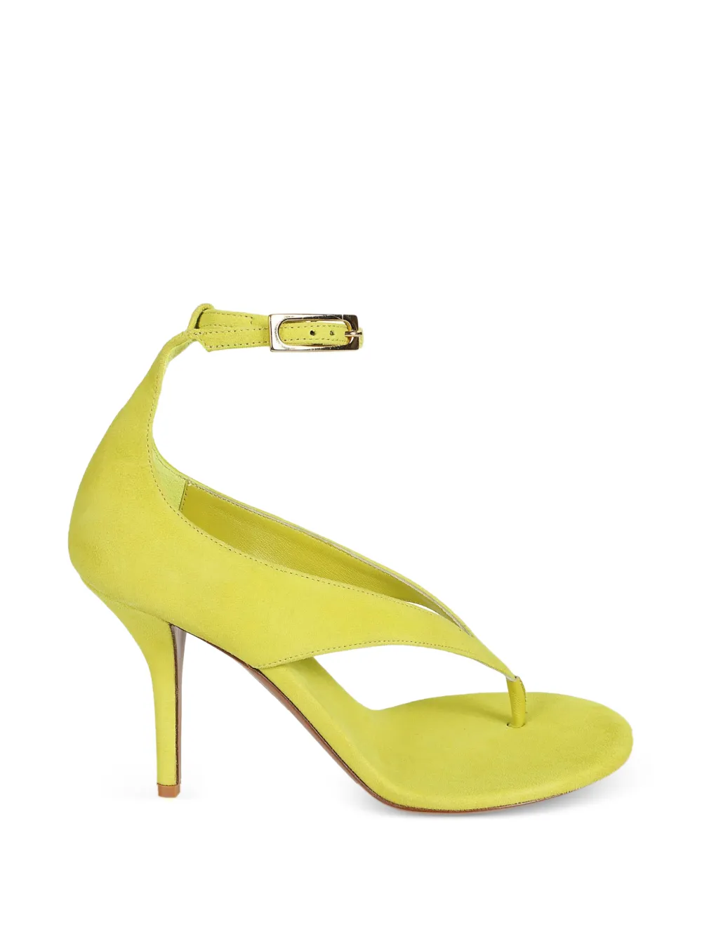 GIABORGHINI Alice thong strap sandals - Giallo