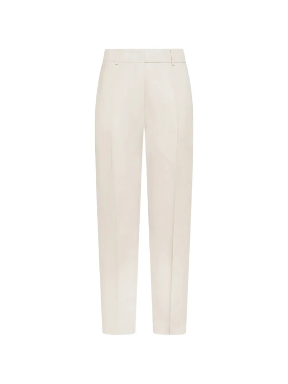 Seventy carrot-fit pleated trousers - Bianco