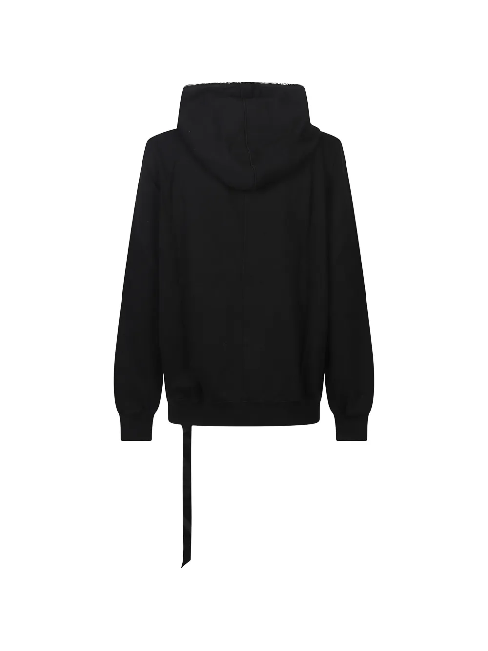 Rick Owens DRKSHDW Katoenen sweater met capuchon en rits Zwart