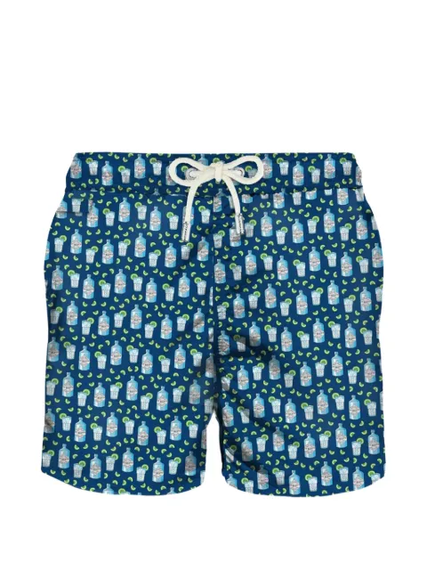 MC2 Saint Barth micro fantasy print shorts