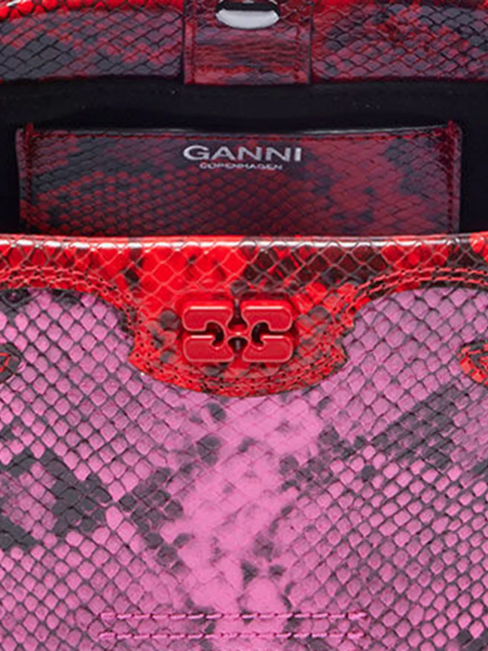 GANNI Kleine Bou shopper Roze