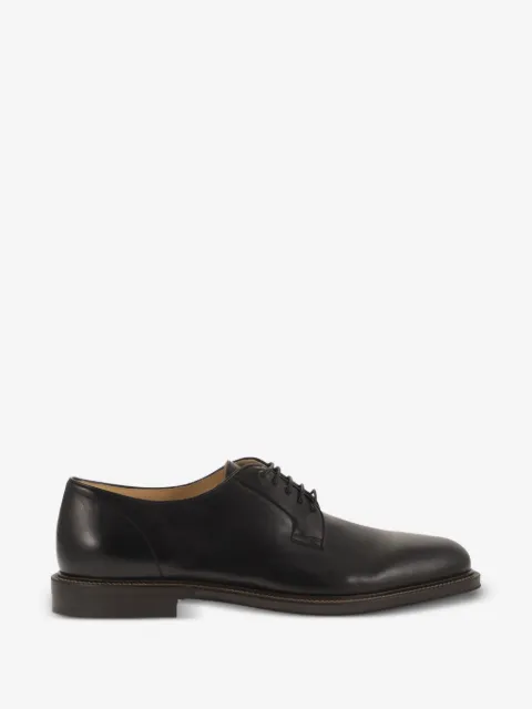 Brunello Cucinelli leather derby shoes
