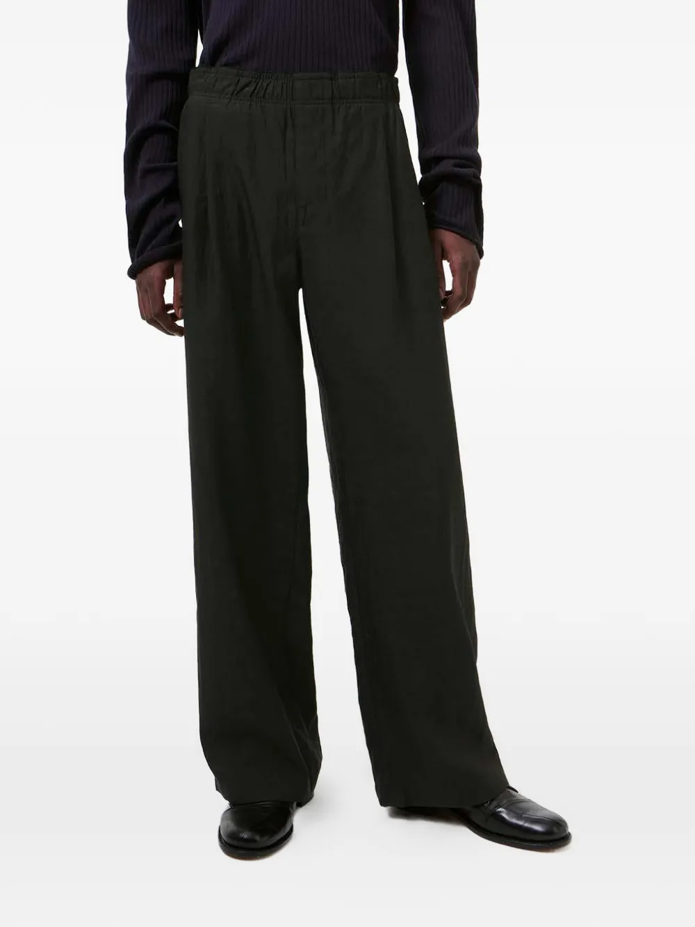 OUR LEGACY Elastische broek Zwart