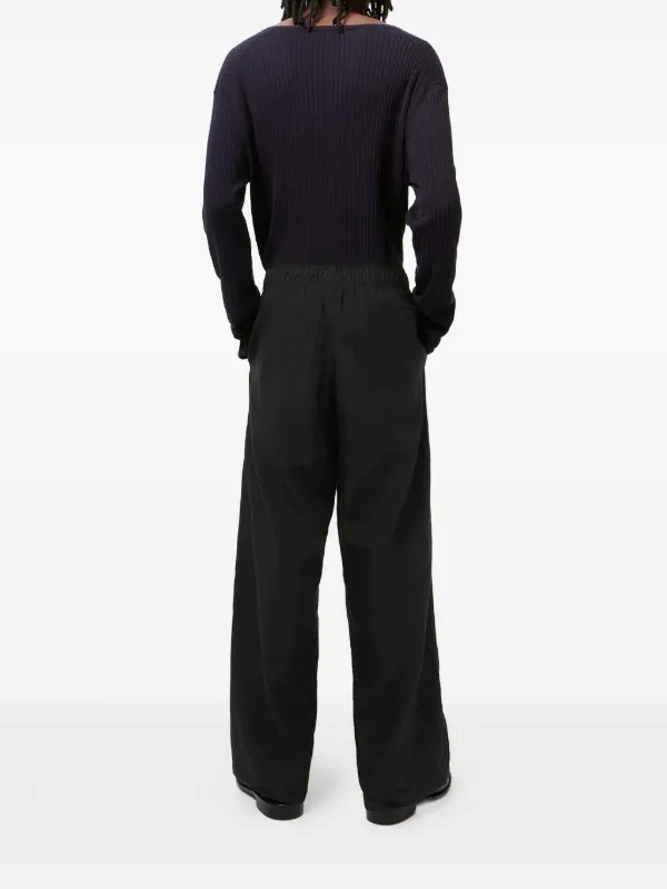 OUR LEGACY Elasticated Trousers | Black | FARFETCH