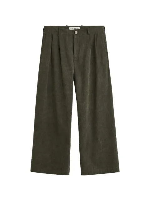 OUR LEGACY chino pleated trousers