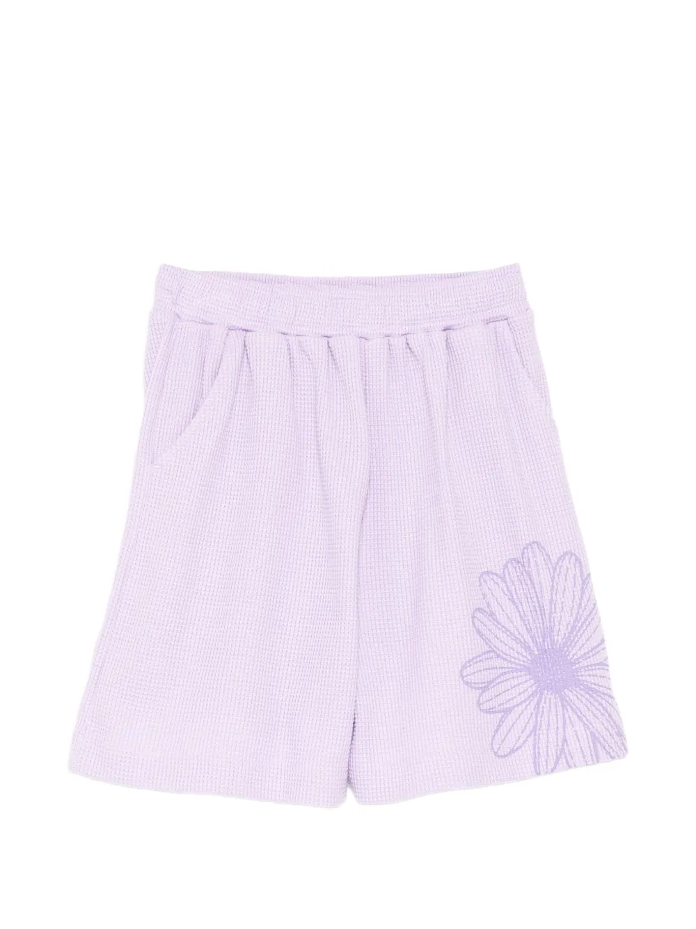 Mardi Mercredi Les Petites WAFFLE LILAC shorts - Viola