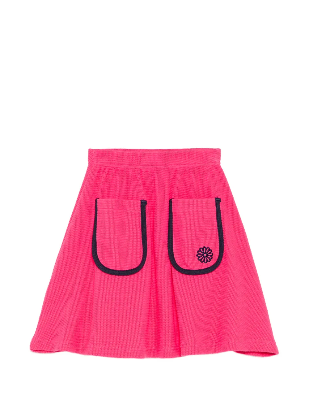 Mardi Mercredi Les Petites WAFFLE logo skirt - Rosa
