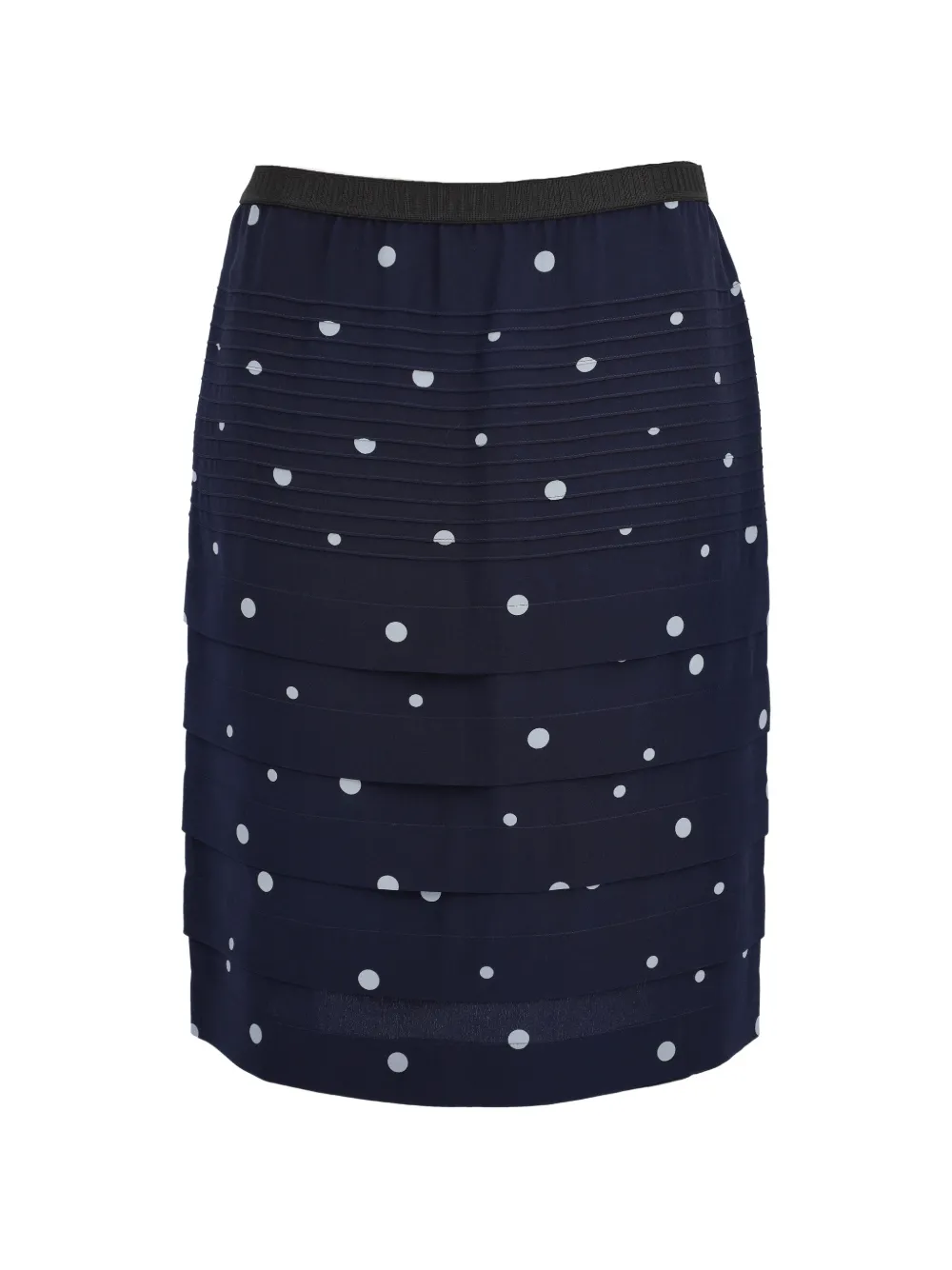 Marni Pre-Owned dots pleated skirt - Blu