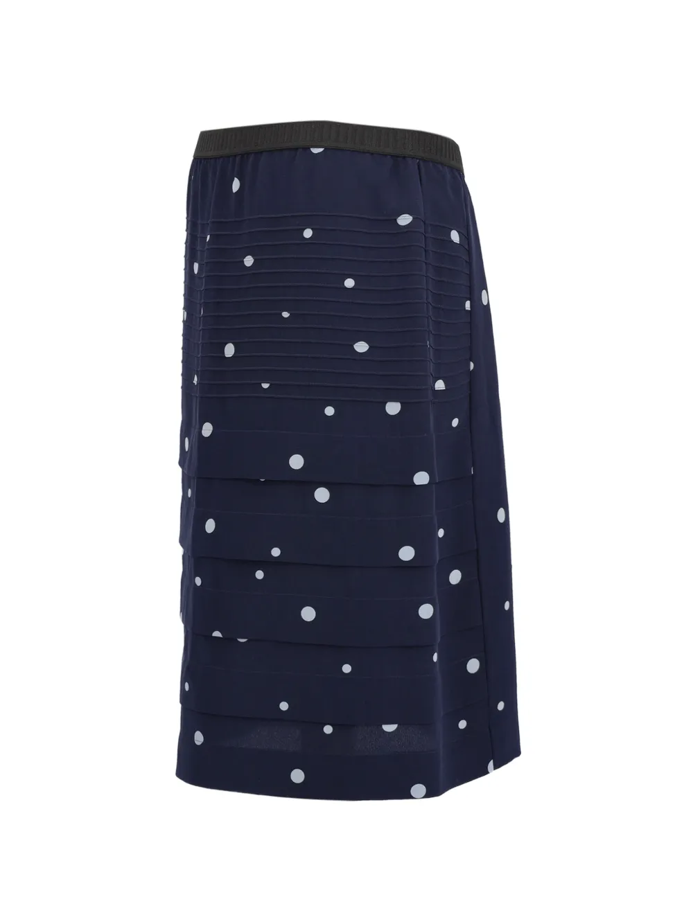 Dots Pleated Skirt