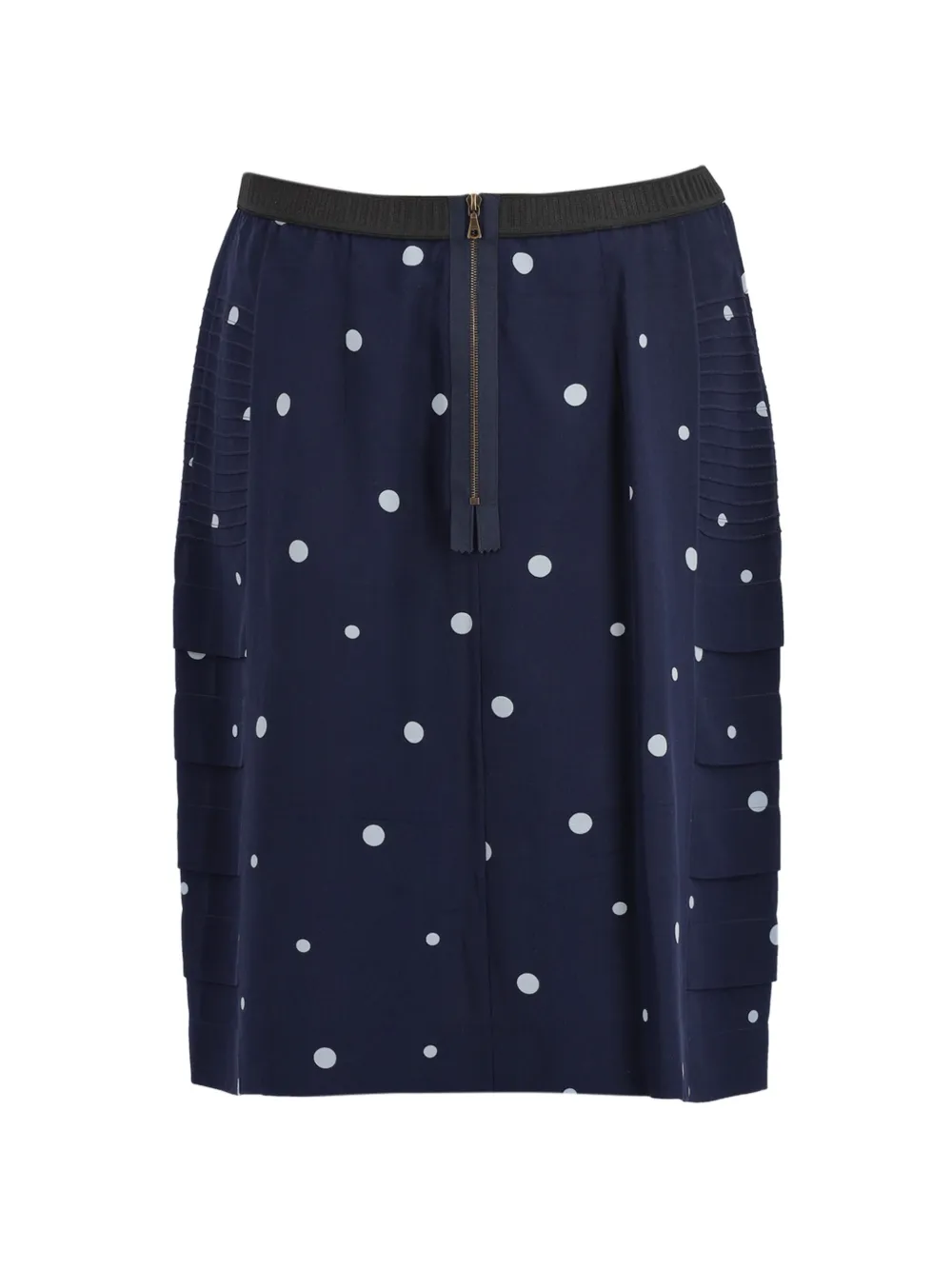 Dots Pleated Skirt
