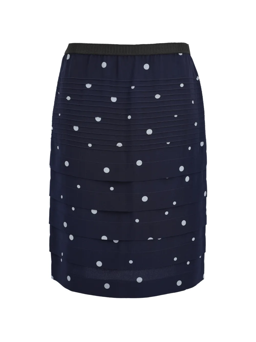 Marni Pre-Owned dots pleated skirt - Blu