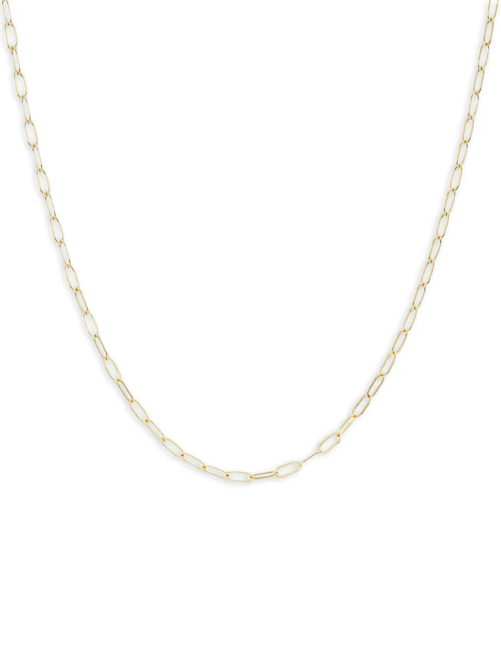 Sorellina elongated cable chain necklace - Oro