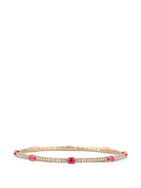 Roberto Demeglio diamond ruby oval bracelet