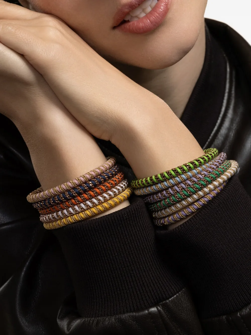 Roberto Demeglio Green Bracelet - Rosa